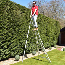 (3.0m BPS 1 Leg Trade Master Tripod) Garden Ladder Tripod - 1 Leg Height Adjustable