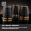 Tower Tower Empire Black Jug  Kettle, 4 Slice Toaster & Canisters Set 8
