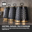 Tower Tower Empire Black Jug  Kettle, 4 Slice Toaster & Canisters Set 9