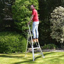 (1.8m BPS 3 Leg Trade Master Tripod) Garden Ladder Tripod - 3 Leg Height Adjustable