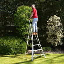 (2.4m BPS 3 Leg Trade Master Tripod) Garden Ladder Tripod - 3 Leg Height Adjustable