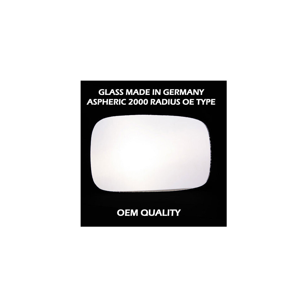 for Rover - 800 Series 1986 to 1999 Wing Mirror Glass LEFT HAND UK Passenger Side 582 Door-image-OPC-P6WHHK8-NEW