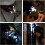 Finger Gloves with LED Light Flashlight Tools Outdoor Gear Rescue Torch 5