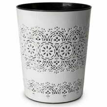 (Ice White) 9L Flora Waste Rubbish Paper Bin For Kitchen Home