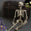 Living And Home (160cm) Full Size Poseable Human Prop Skeleton Party Haunted House Decorations Halloween 2