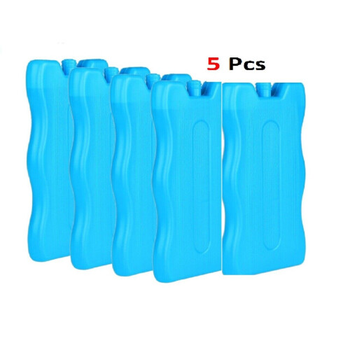(5Pcs) Freezer ice Reusable Cooler Blocks Cool Bags