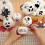 (B) 7pcs Simulation Pumpkin Halloween Fake Artificial Pumpkin Table Home Decor 4