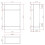 Modern Bathroom Toilet WC Concealed Cistern Unit ONLY White 500mm 4