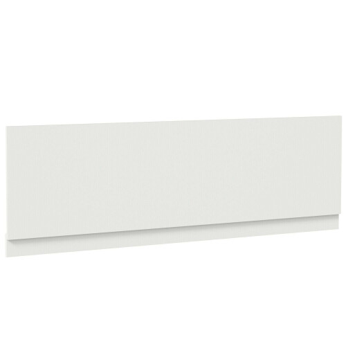 Modern Bathroom 1800mm Front Bath Panel 18mm MDF White Gloss Plinth Easy Cut 2