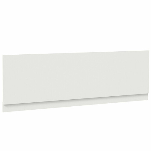 Bathroom Modern Easy Cut 1700mm Front Bath Panel 18mm MDF White Gloss Plinth 2