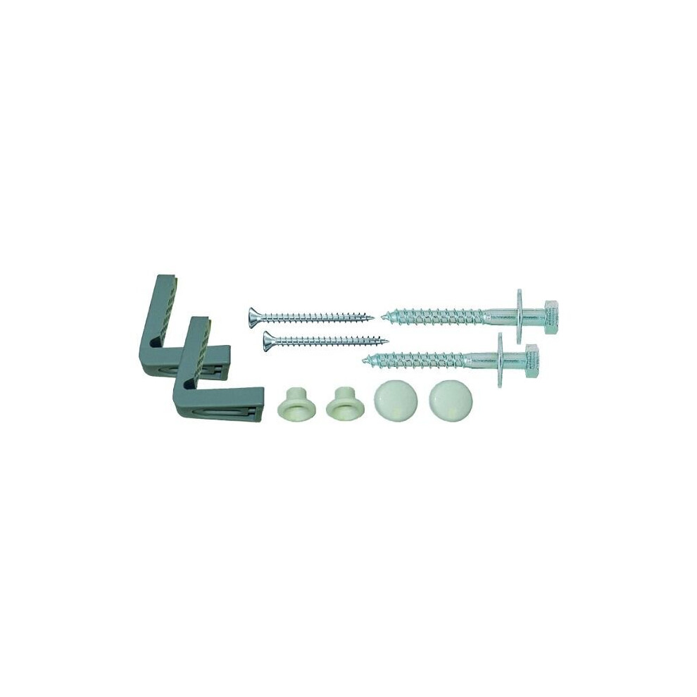 Toilet Pan To Floor Side Fixing Kit Bidet Bathroom Fixture Connecting Bolts 5012184560008