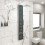 Modern Thermostatic Shower Panel Column Tower Body Jets Twin Head Bathroom Glass 1