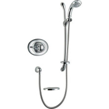 Mira Excel Thermostatic Mixer Shower Built-In Valve Chrome 4 Mode Shower Head