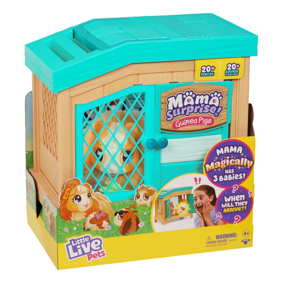 Little Live Pets Mama Surprise Guinea Pigs Playset