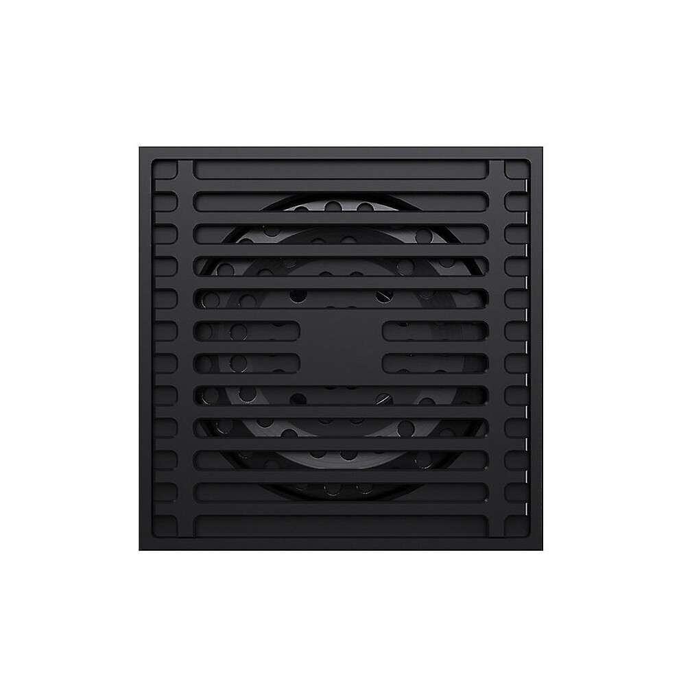 (Black) Floor Drain Water Repellent Floor Trap Drain Bathroom Shower Floor For Drainer 768645189824