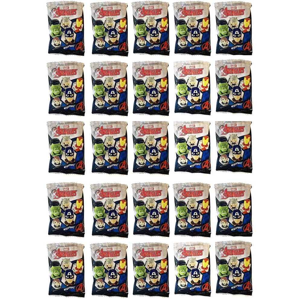 Marvel Avengers Megapopz Collectable Figure Heads Blind Party Bags 25 Pack