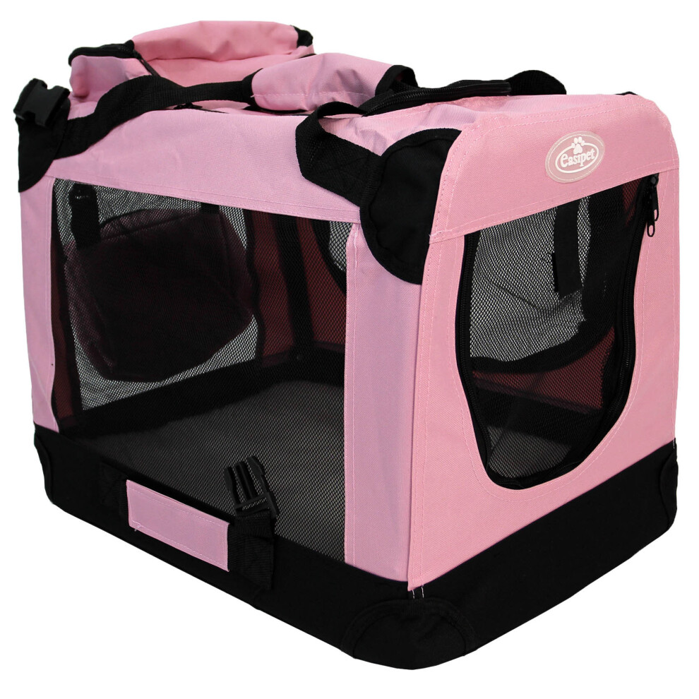 Pet Fabric Carrier in Pink by Easipet - Small 21564