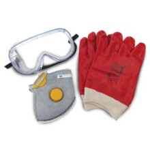 Safety Wear Pack - Vapour Mask (With Filter), Gloves and Goggles