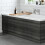 Modern Bathroom 1700 Front & 700 End Bath Panel Pack MDF Charcoal Grey Plinth 2