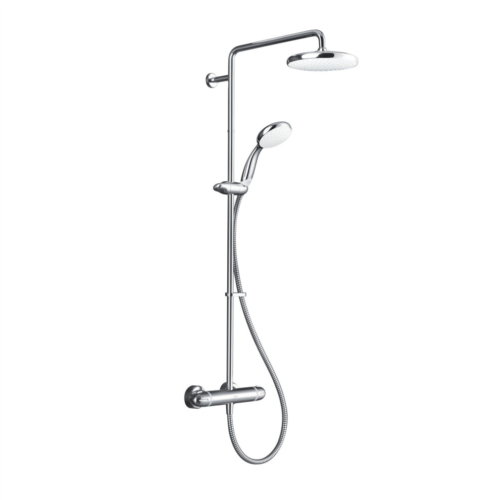 Mira Coda Pro ERD Chrome Bar Mixer Shower With Deluge & Diverter Head 1.1836.006