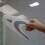 Aqualux Shower Blade Glass Cleaner Window Squeegee Easy Grip Wall Attachment 3