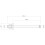 Ceiling Modern Drencher Head 200mm Chrome Square Rainfall Fixed Shower Arm 3