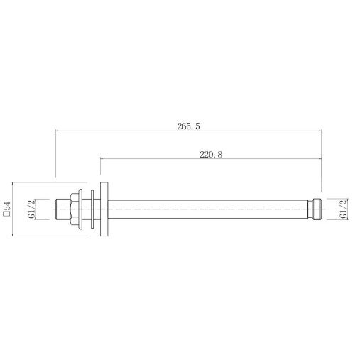 Ceiling Modern Drencher Head 200mm Chrome Square Rainfall Fixed Shower Arm 2