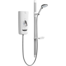 Mira Advance Flex Thermostatic Electric Shower 9.8kW White & Chrome 1.1785.004