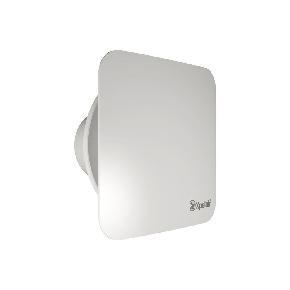 XPELAIR C6S Simply Silent Contour C6S 6"/150mm Sqaure Extractor Fan 93170AW
