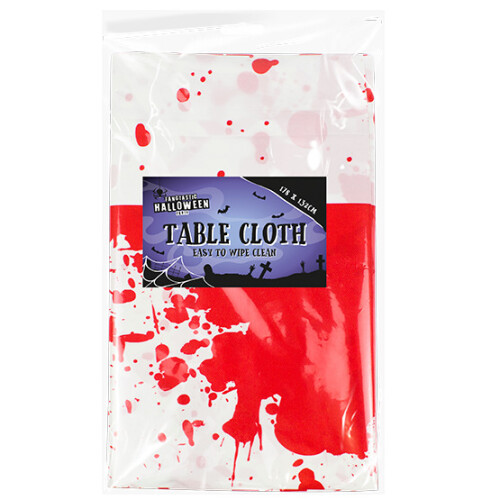 Halloween Table Cloth Blood Design