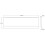 Modern Bathroom Double Ended 1700 x 750mm Curved Bath Side End Panel White 9