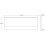 Bathroom 1500mm Single Ended Curved Bath 6mm Shower Screen Front End Panel White 10
