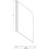 Bathroom 1700mm Single Ended Straight Bath 4mm Shower Screen Front & End Panel 12