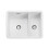 Rangemaster Rangemaster Rustique Kitchen Sink 1.5 Bowl Left Hand Ceramic White FREE Waste 2