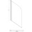 Bathroom 1700mm Single Ended Straight Bath Front End Panel 4mm Screen White 9