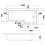 Modern Bathroom L Shaped Shower Bath Right Hand Front & End Panel 1700mm Acrylic 4