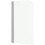 Bathroom 1700mm Single Ended Straight Bath Front End Panel 4mm Screen White 4
