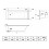 Bathroom 1600mm Single Ended Straight Bath 6mm Shower Screen Side End Panel 9