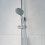 Bathroom L Shaped Shower Bath 1700mm LH Mixer Shower Screen Side Panel White 9
