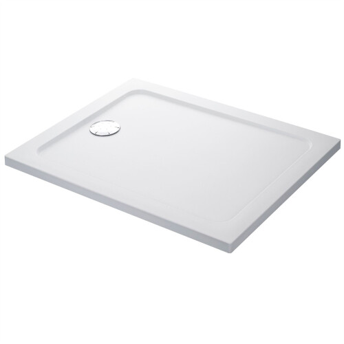 Mira-Showers Mira Flight Shower Tray 1400 x 800mm Rectangular Low Profile Stone Resin Waste