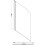 Freestanding 1500mm Traditional Roll Top Bath White Single Ended Legs Screen 11