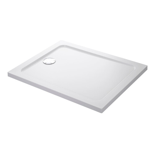 Mira-Showers Mira Low Profile Rectangular Shower Tray Bathroom 0 Upstands White 1500x700mm