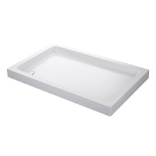 Mira Flight Shower Tray Rectangular Deep Profile Stone Resin Waste 1200 x 760mm