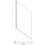 Bathroom 1700mm Single Ended Straight Bath 6mm Shower Screen Front Panel White 11
