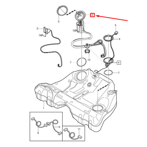 VOLVO V70 MK2 Fuel Pump Assembly 30761744 NEW GENUINE on OnBuy