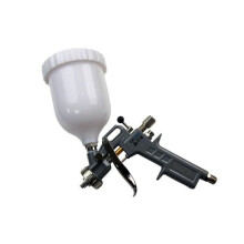 US PRO Gravity Feed Spray Gun 600ml PP Cup, 1.5mm Nozzle, HVLP, Low-Pressure Finish - Model 8765