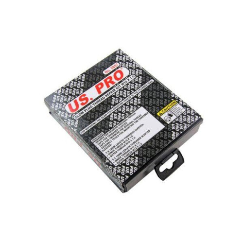 us pro US PRO Tools Glow Plug Thread Repair Kit M10 X 1.0 - 5857 2