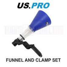 US PRO Tools Handsfree Oil Funnel Set With Holding Clamp When Pouring 3016