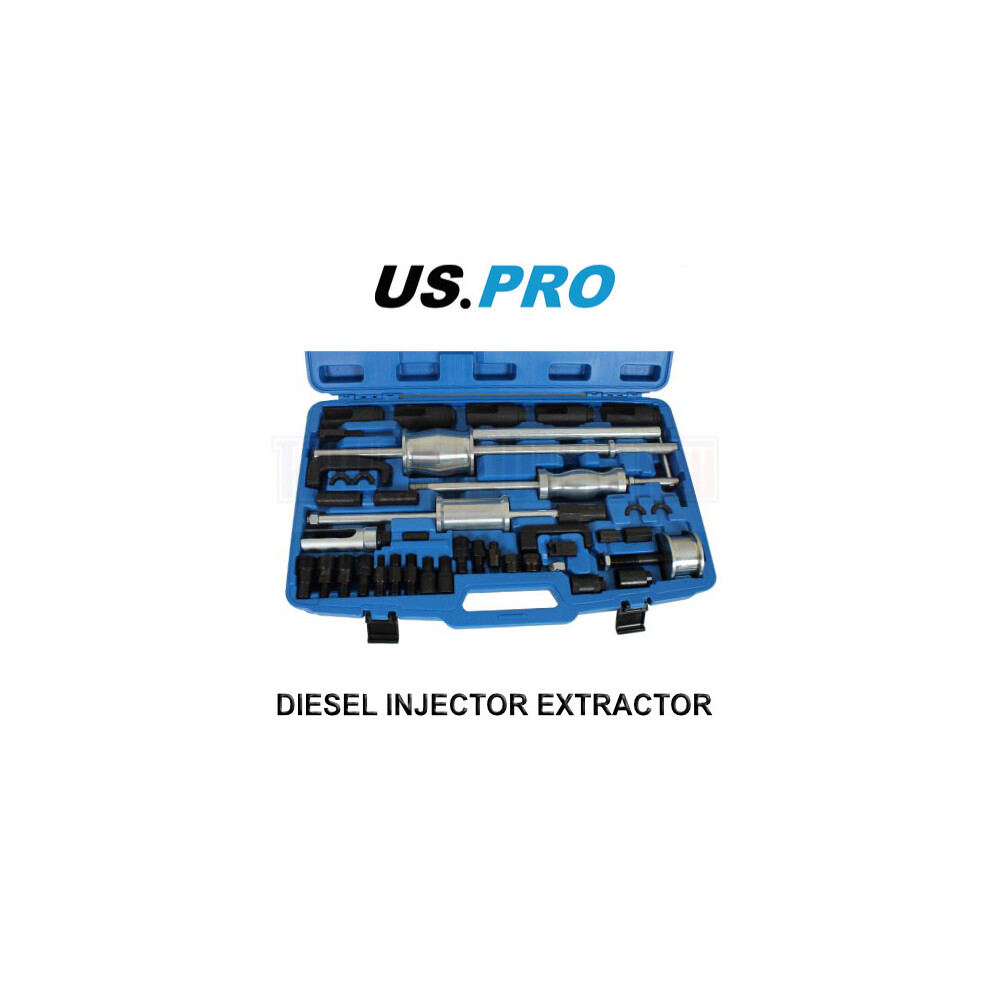 US PRO Tools Diesel Master Injector Puller Extractor Set Slide Hammers 6270