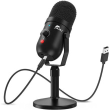 NEW-OPENED BOX NJSJ USB Microphone for Recording and Streaming on PC Mac Game Streaming Skype